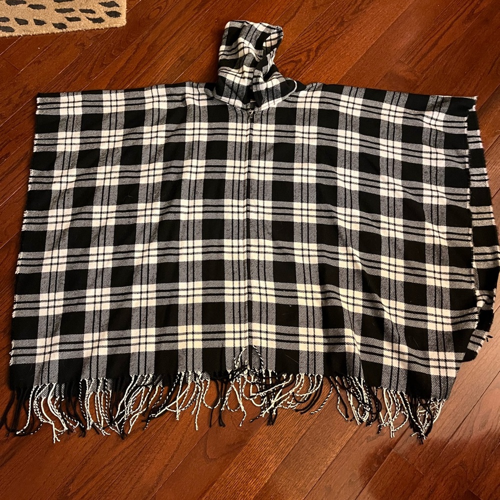 Michael Stars hooded poncho